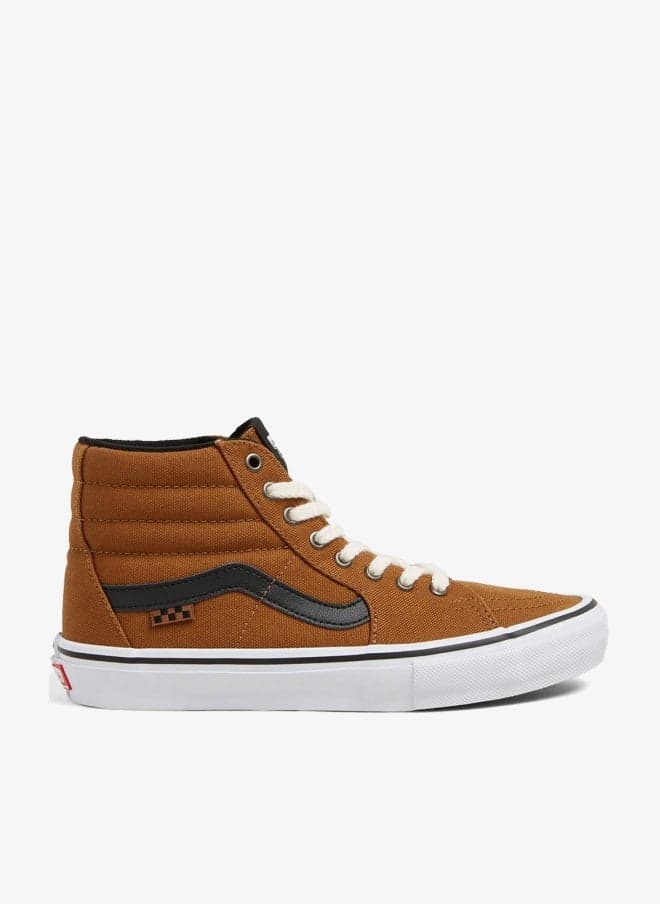 Vans Skatesk8-Hi Duck Canvas Golden Brown - Image 1