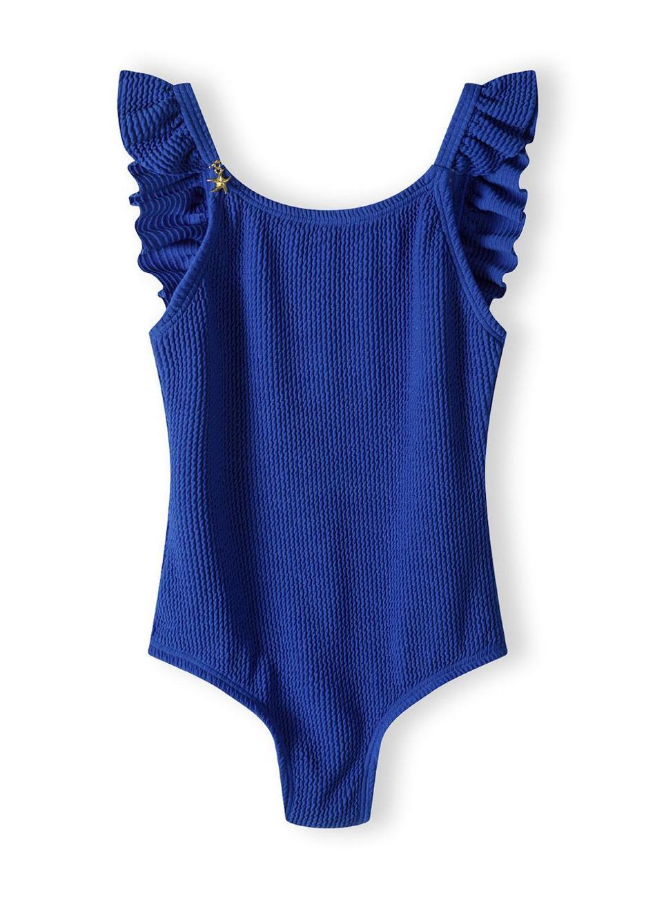 Girls One-Piece Swimsuit Quick-Dry Cobalt Blue - Image 1