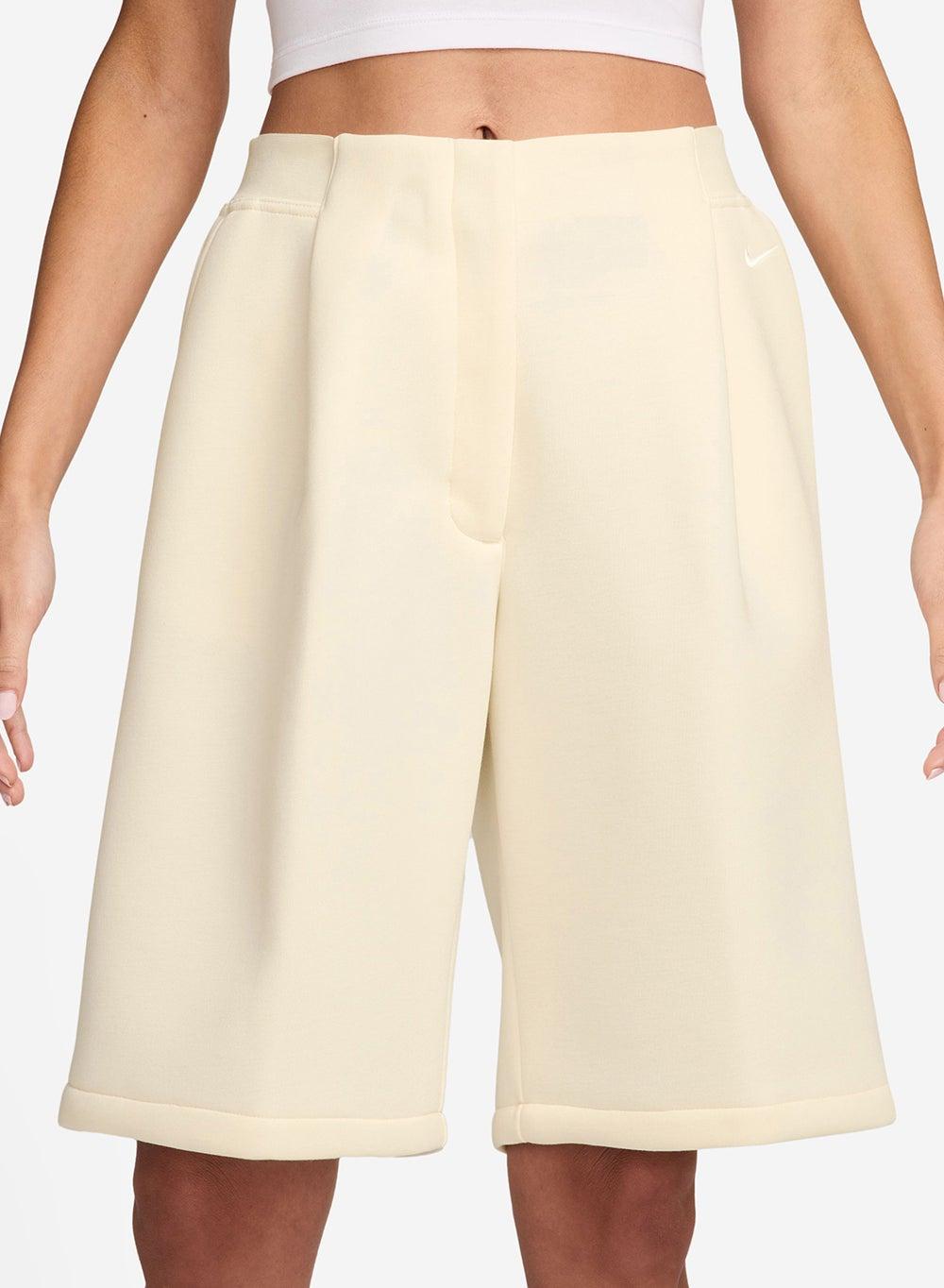 NSW Fleece Tailored Shorts with Pleated Detail - Image 1