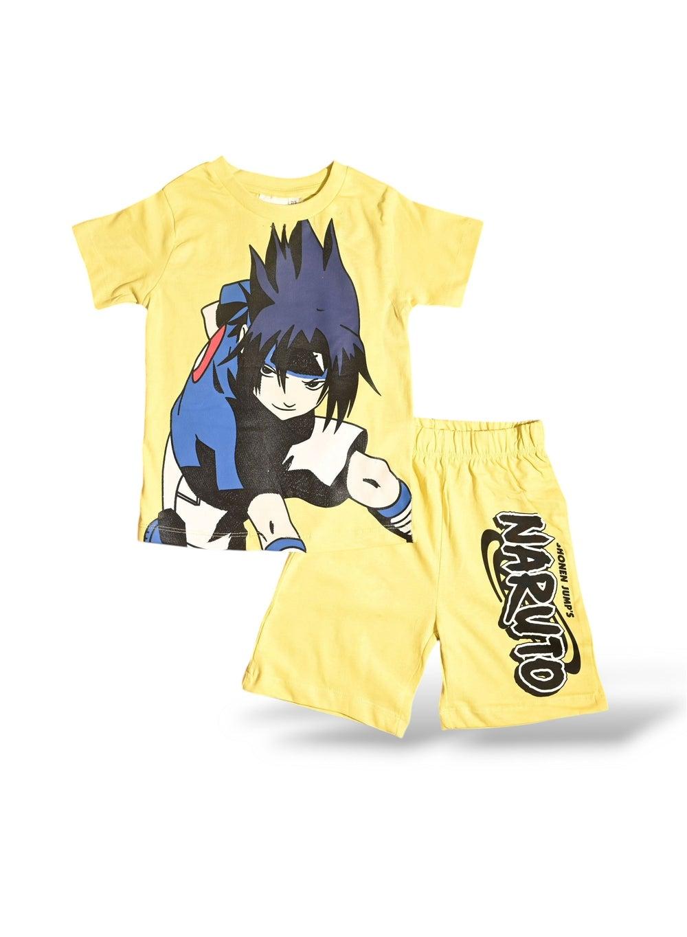 Naruto Boys Short Set Anime Kids Outfit - Image 1