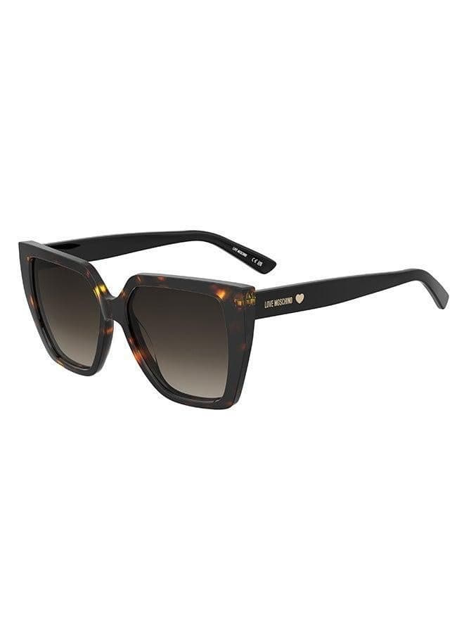 Moschino Love Rectangular Designer Sunglasses Frames - Image 1