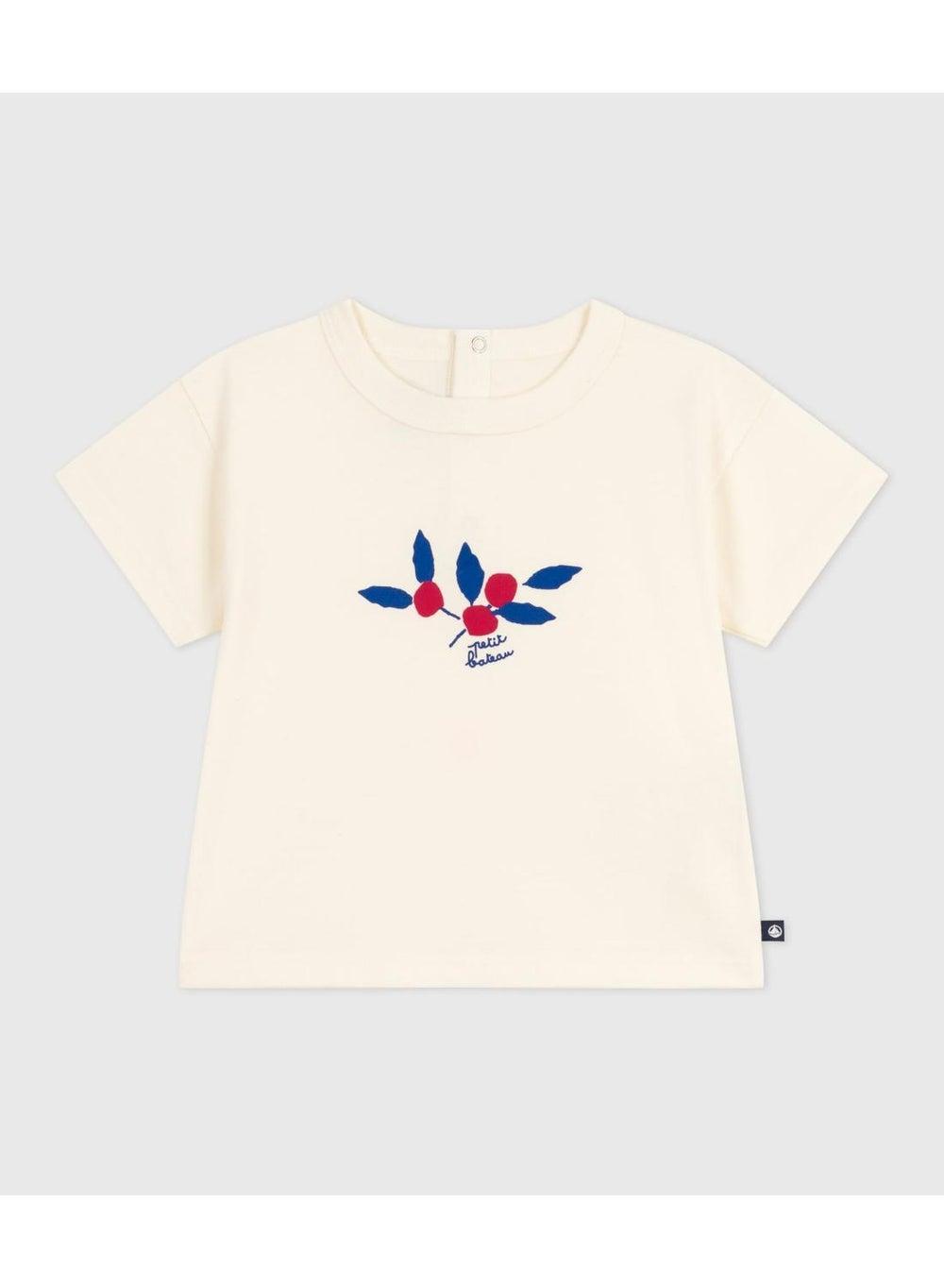 Baby Girls Long-Sleeve Heart Jersey T-Shirt - Image 1