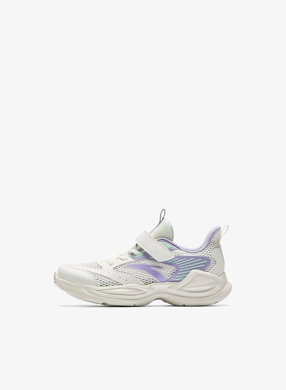 FACING THE WIND Women's Running Shoes White Purple - Image 1