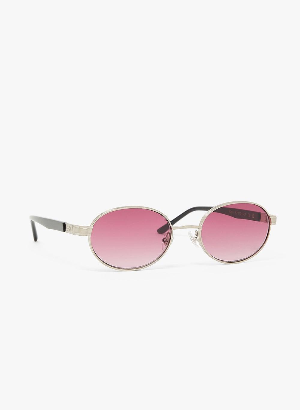 Sam Oval Sunglasses with Slim Retro Luxe Frame - Image 1