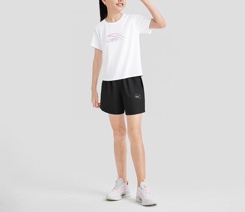 Girls’ Quick-Dry Short Sleeve T-Shirt – Active Everyday Wear - Image 1