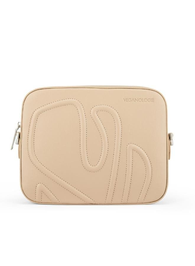 Maze Beige Bamboo Crossbody Bag 1.5 Stem Design - Image 1