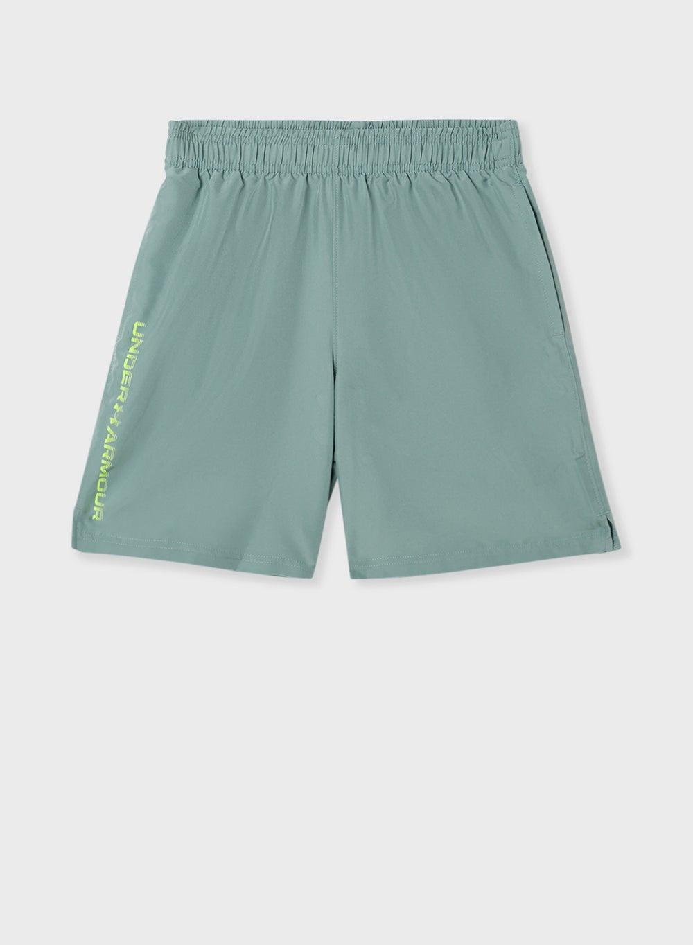 Youth Tech Woven Wordmark Shorts - Image 1