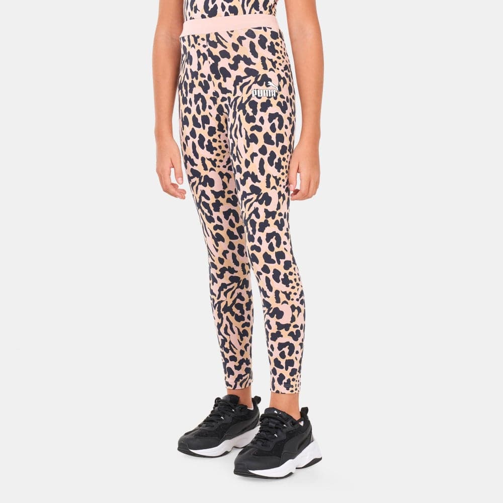 Kids' Alpha Allover Print Leggings - Image 1
