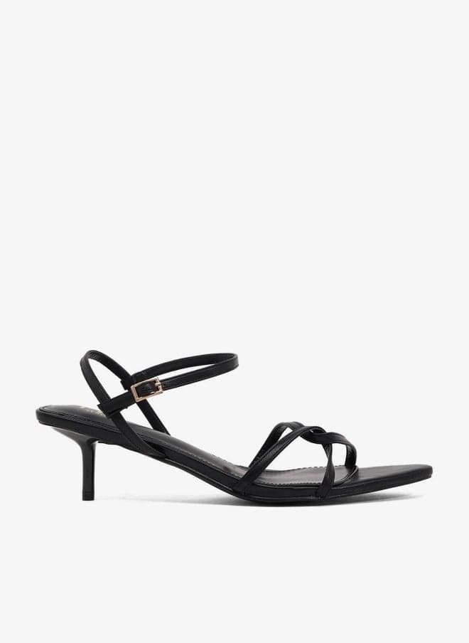 Mid Stiletto Heel Sandal – Elegant Women's Dress Shoe - Image 1