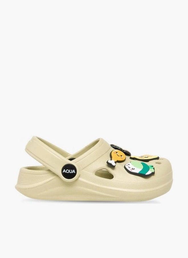 Food Jibbitz Kids Clogs with Backstrap - Image 1
