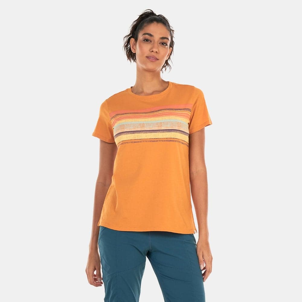 Women's Organic Cotton Logo Graphic T-Shirt - Image 1