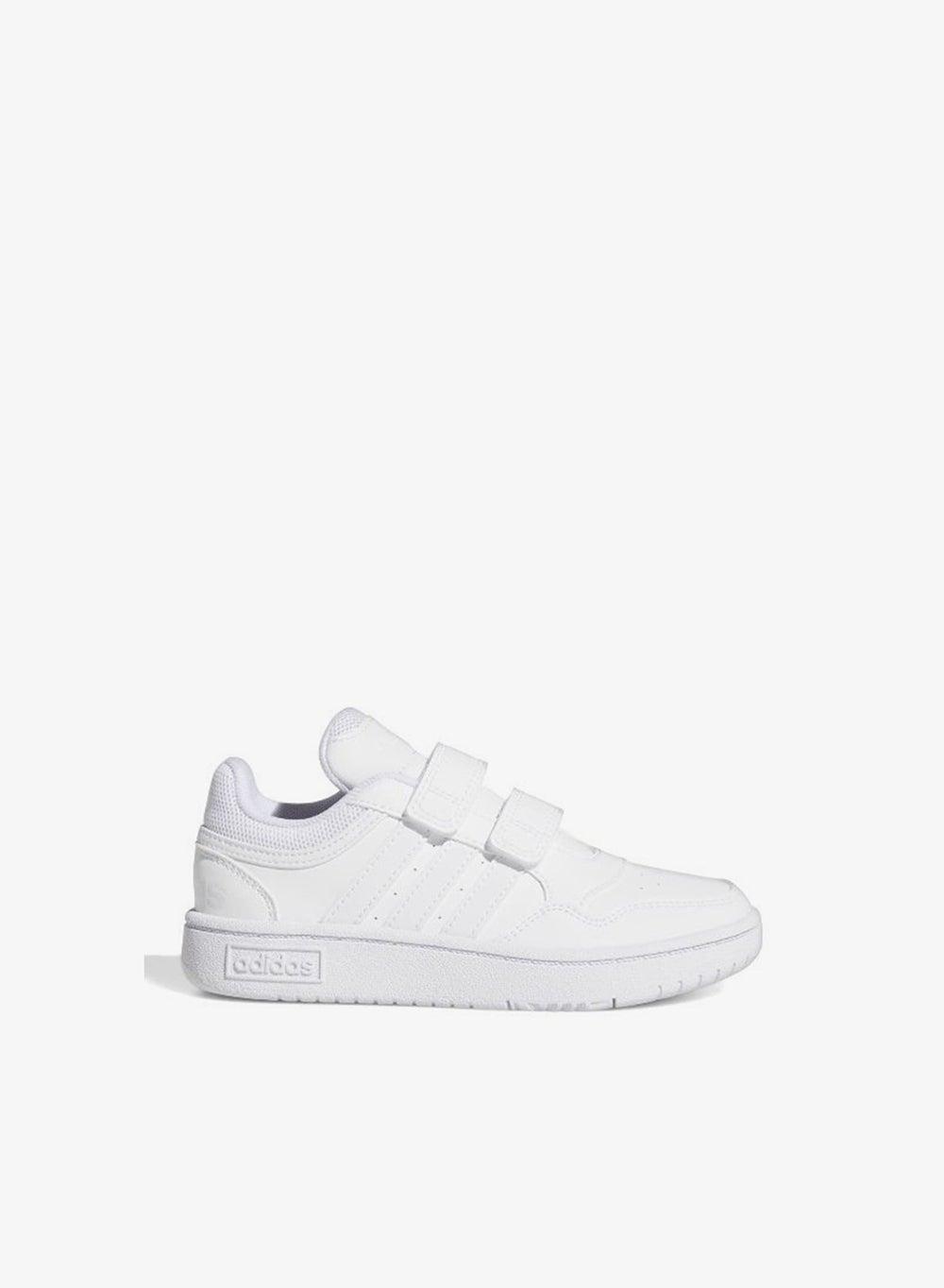 adidas HOOPS 3.0 CF C White Sneakers - Image 1