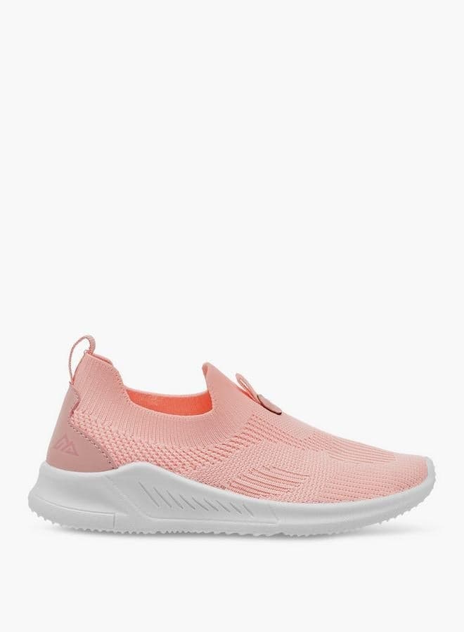 Girls by Shoexpress Pull Tab Slip-On Sports Sneakers - Image 1