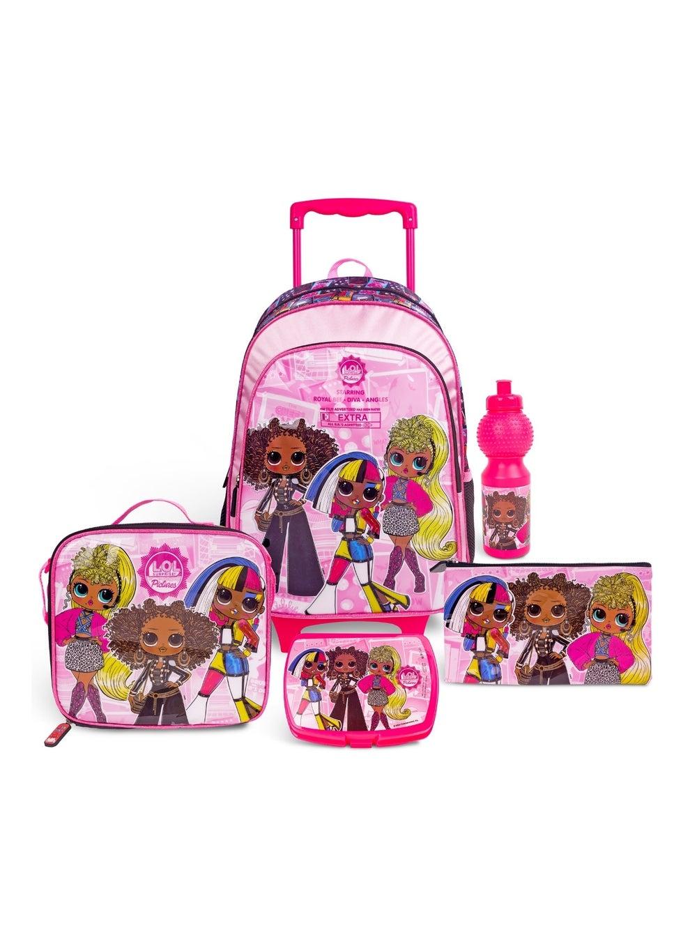 MGA LOL 5-In-1 Royal Bae 16" Trolley Set - Image 1