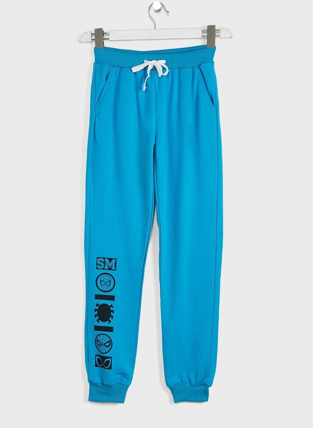 Youth Spider-Man Graphic Sweatpants - Image 1