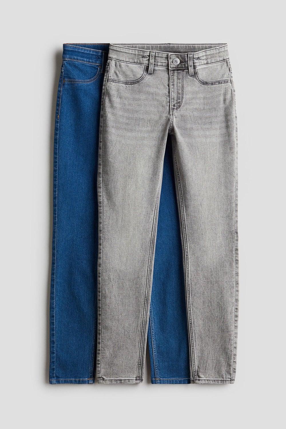2-Pack Skinny Fit Superstretch Girls Jeans - Image 1