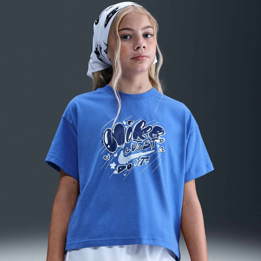 Nike Kids' Sportswear Cotton T-Shirt Classic Fit - Image 1