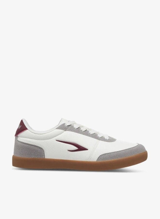Women’s Logo Detail Lace-Up Comfort Sneakers - Image 1