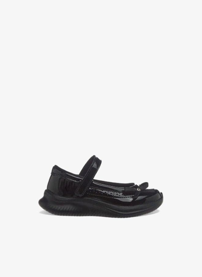 Girls Bow Accent Mary Jane School Shoes - Image 1