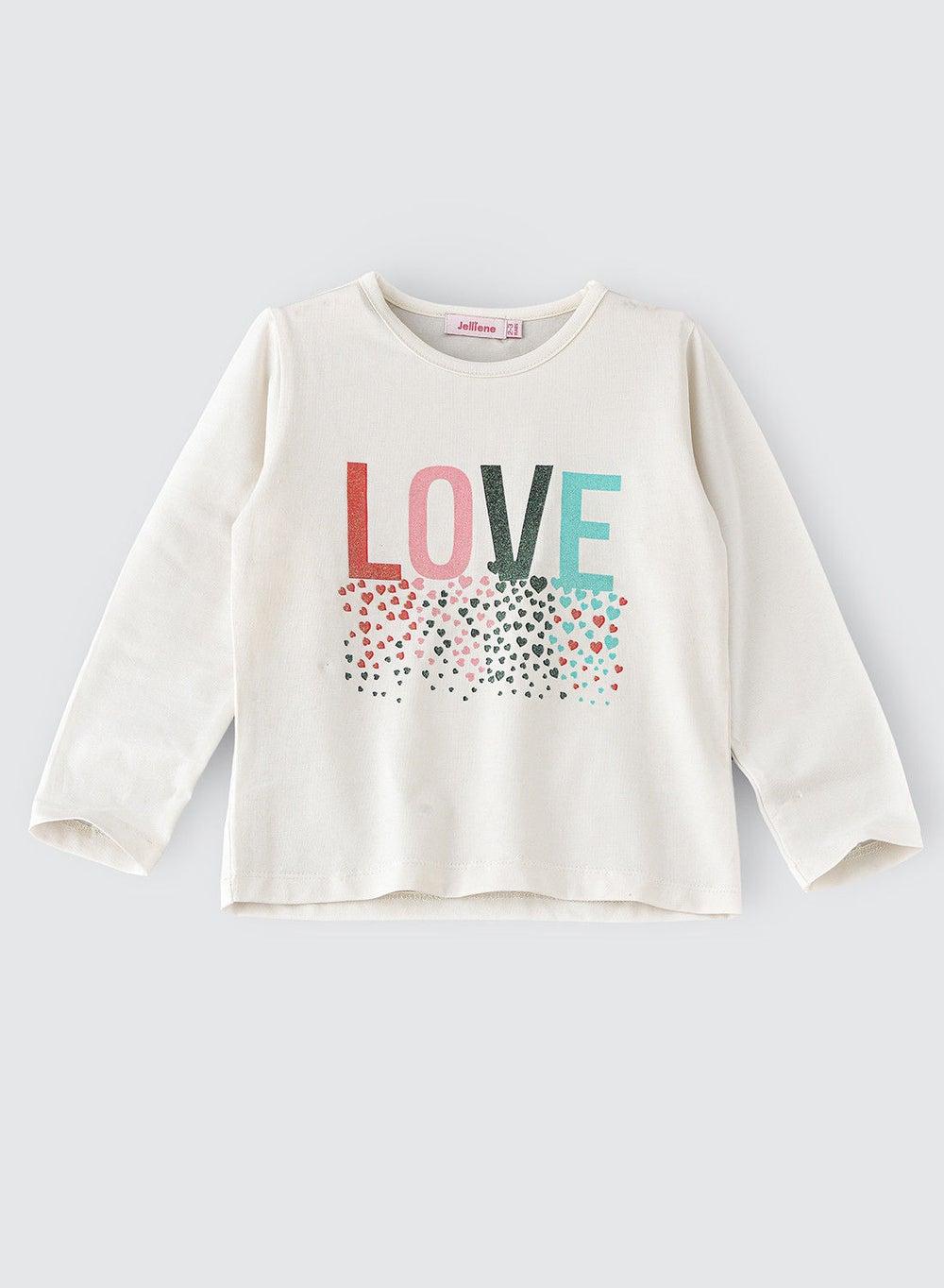 Jelliene Printed Long Sleeve Sweat Top - Image 1