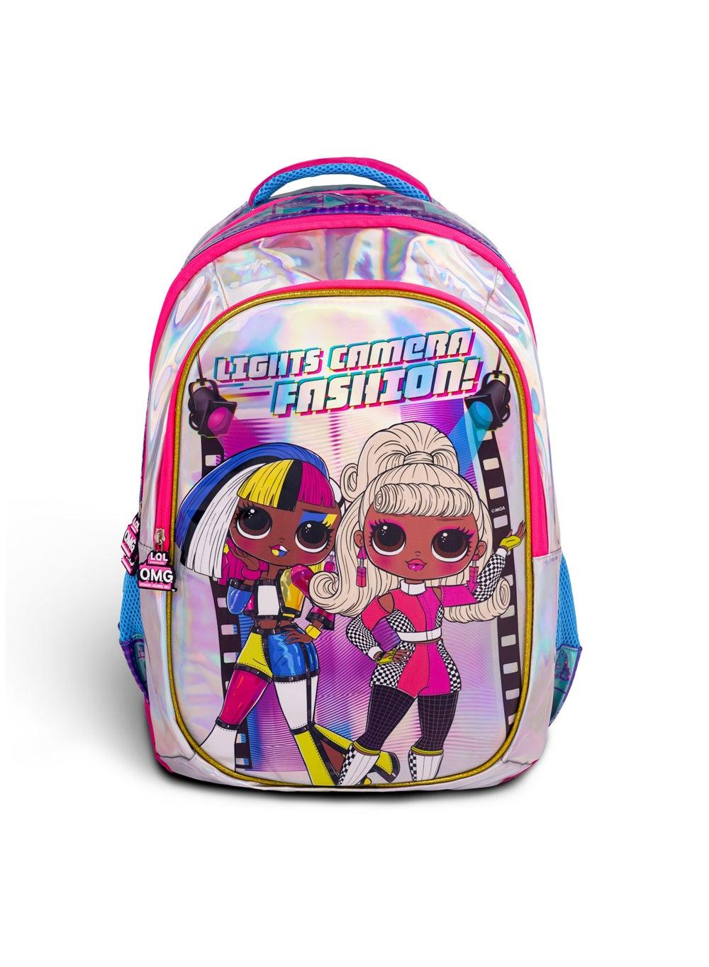 MGA LOL OMG Lights Camera Fashion Backpack 18 Inches - Image 1