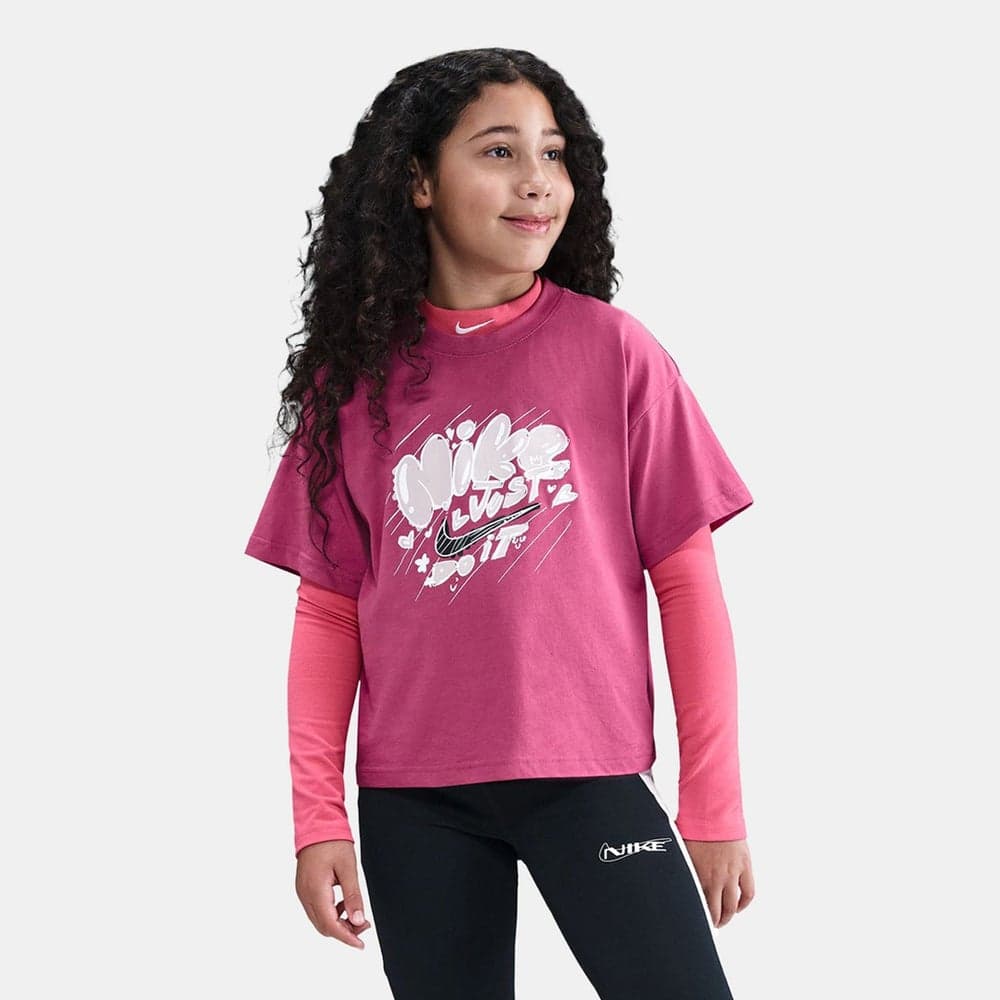 Nike Kids' Sportswear Cotton T-Shirt - Image 1