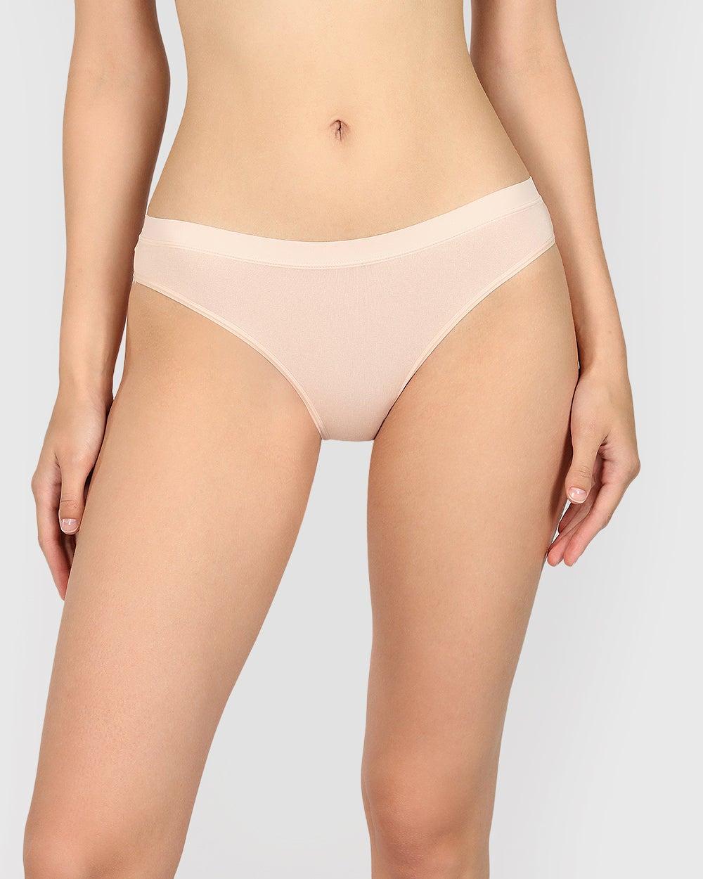La Senza Ultrasoft Bikini Panty in Cameo Rose - Image 1