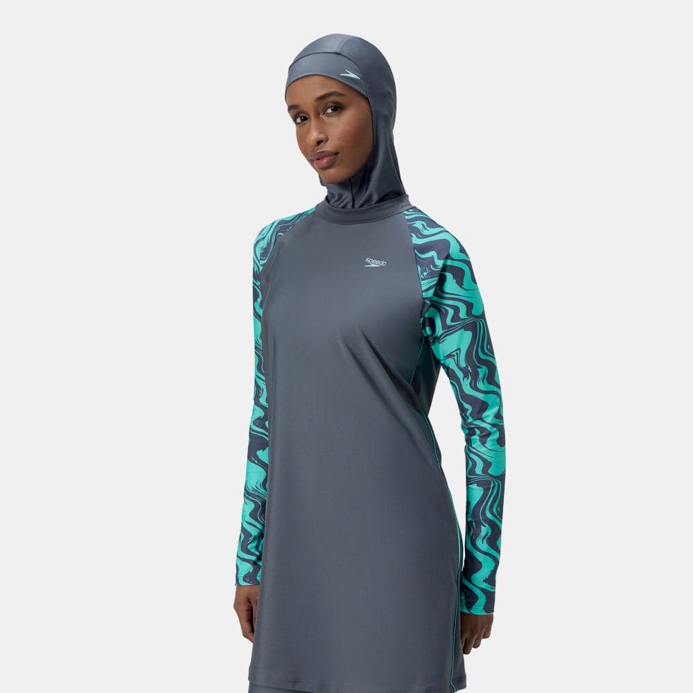 Speedo Modest 3-Piece Swim Set with Hijab - Image 1