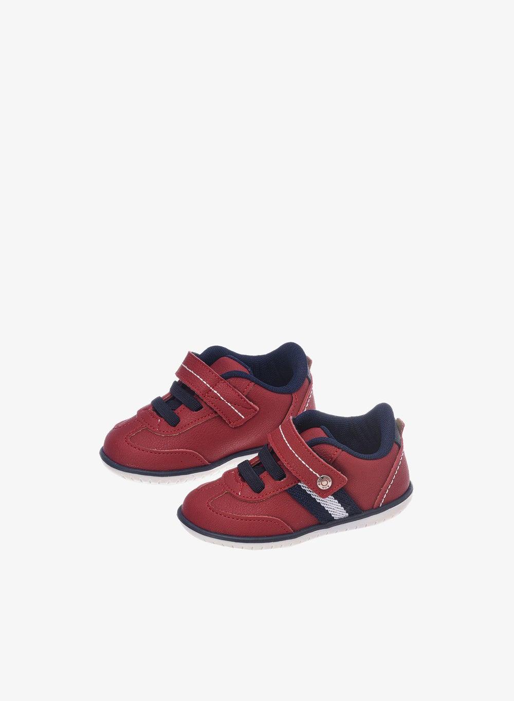Kids Velcro Low Top Comfort Sneakers - Image 1