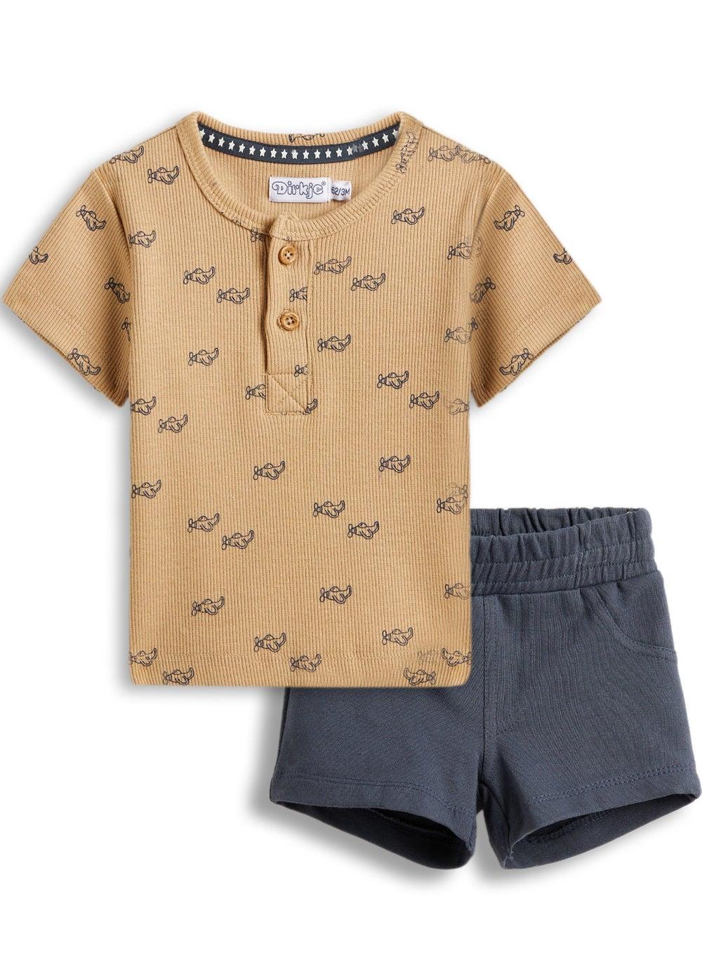 Dirkje Boys AOP T-Shirt & Shorts Set - Image 1
