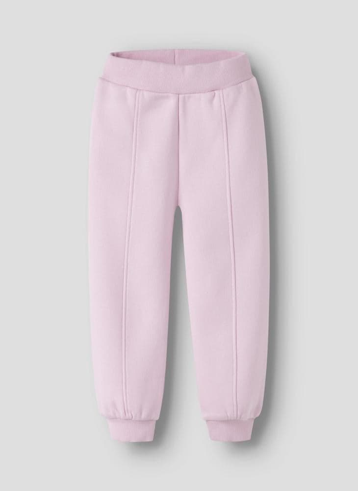 Kids Cuffed Sweatpants with Piping Detail - Image 1
