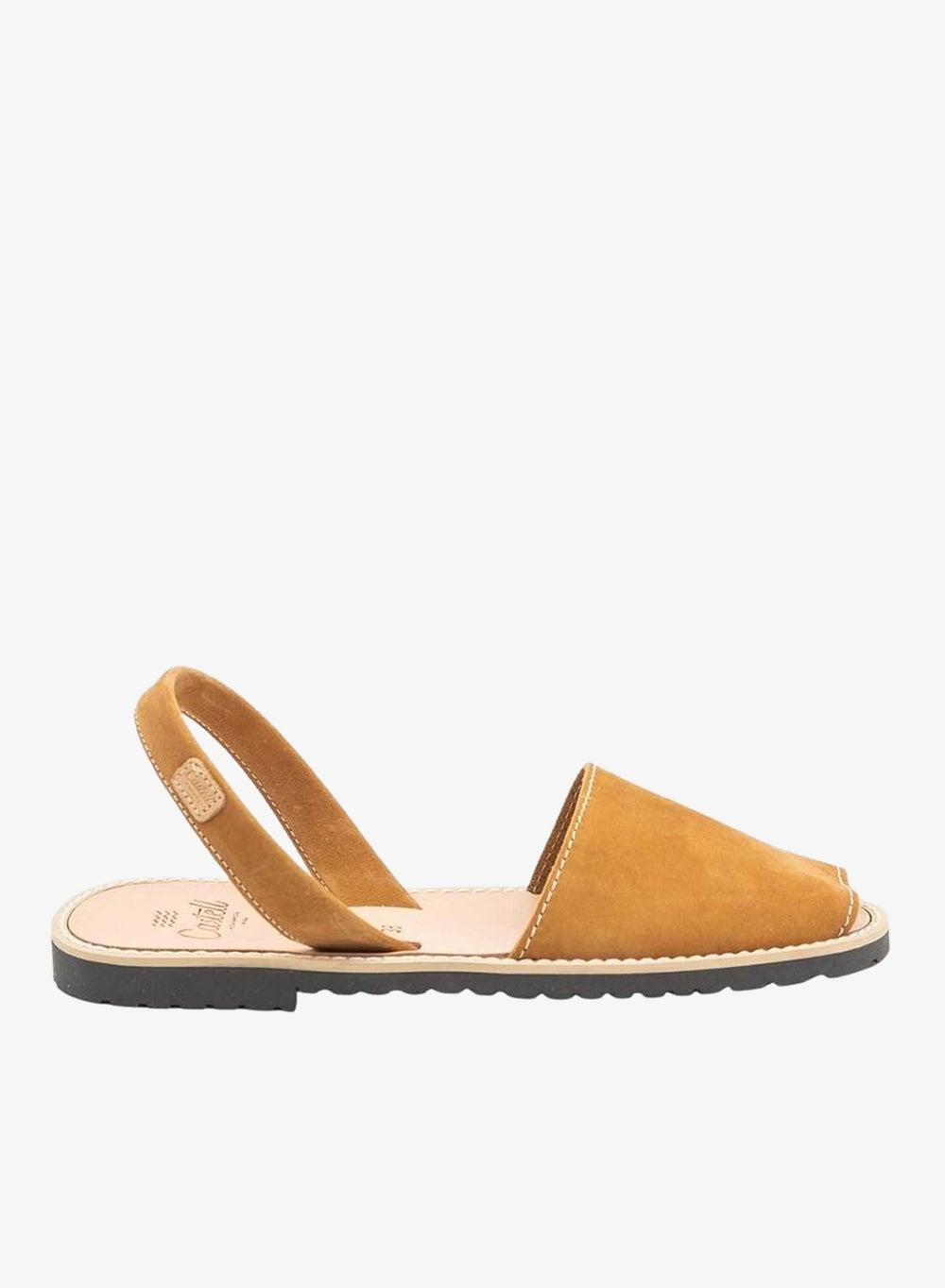 1056HMADONANOBUCK Luxe Nubuck Flat Sandals - Image 1