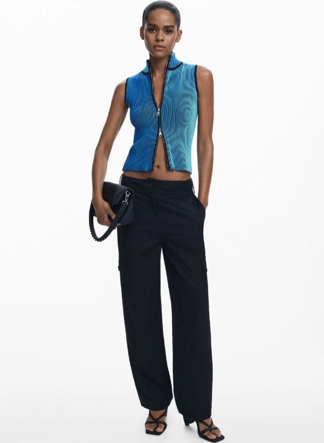 Tailored Cargo Pants for Modern Women - Image 1
