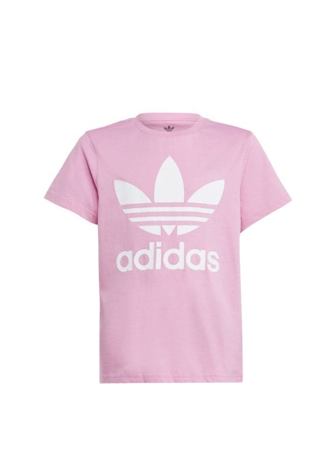 TREFOIL TEE Pink Originals Kids T-Shirt - Image 1