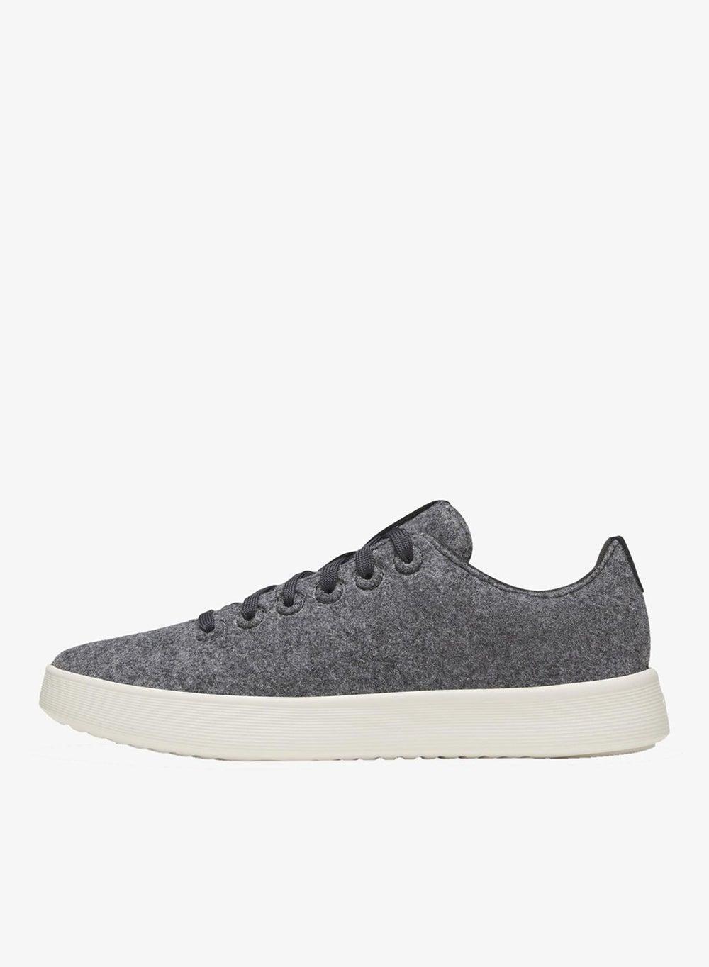 Women’s Wool Cruiser Sneakers Natural Grey White Sole - Image 1