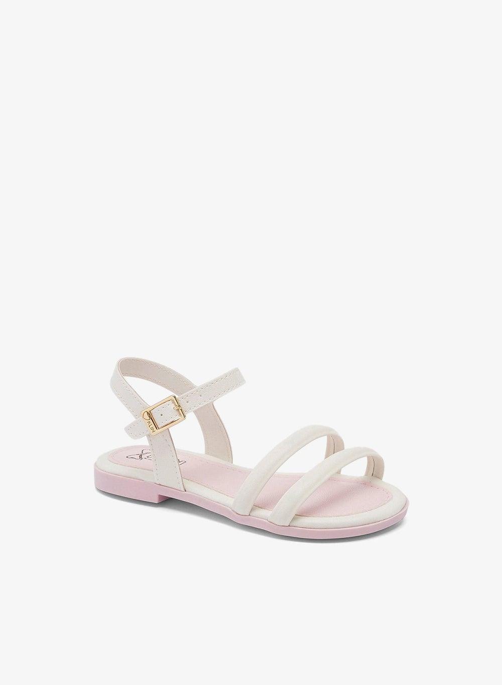 Off White Rosa Baby Girl Summer Sandals - Image 1