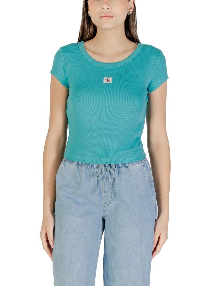 Calvin Klein Slim Logo Crew Neck T-Shirt - Image 1