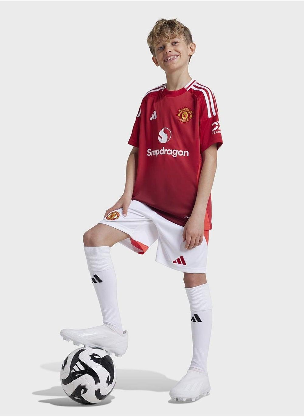 Mufc H Jsy Y Red Football Jerseys For Kids Unisex 128 - Image 1