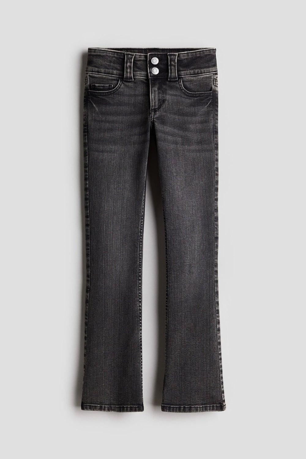 Girls Bootcut Low Jeans with Stretch Fit - Image 1