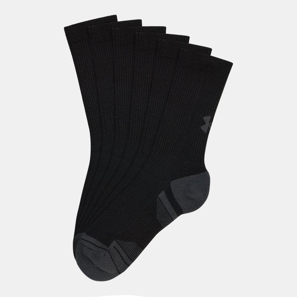 Kids' UA Performance Tech Crew Socks 3 Pack - Image 1