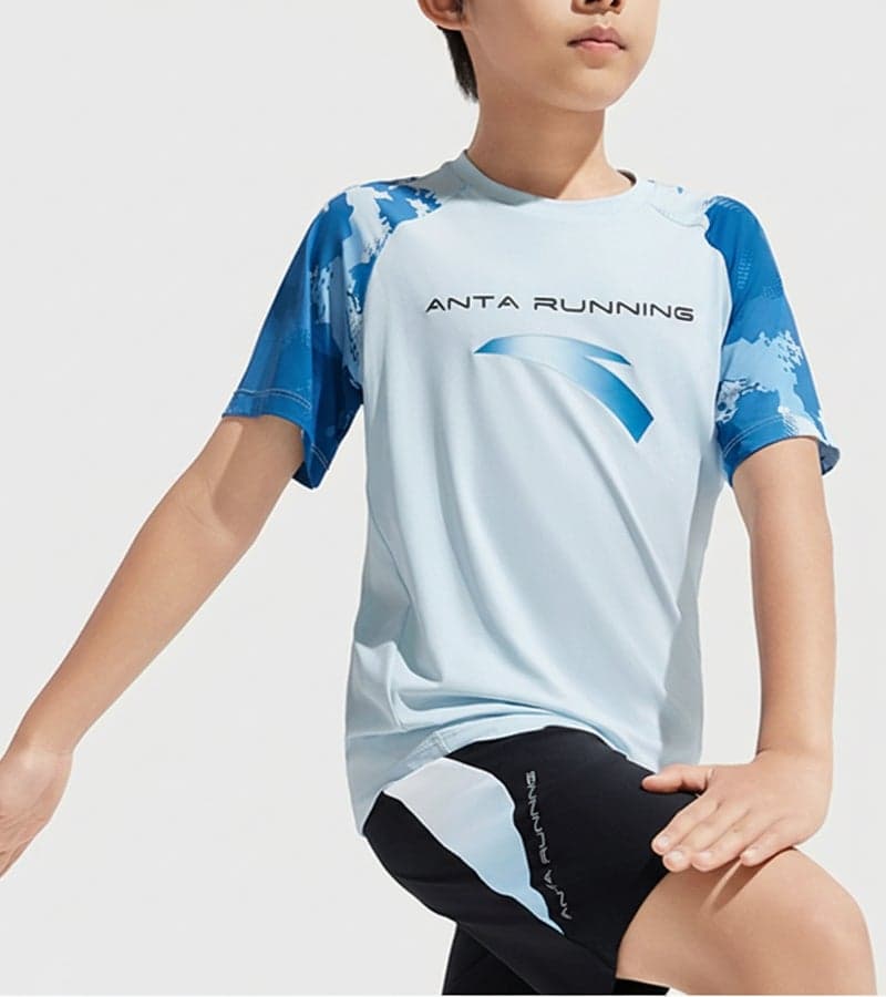 Kids FlexAir Quick-Dry Stretch Sports Tee - Image 1
