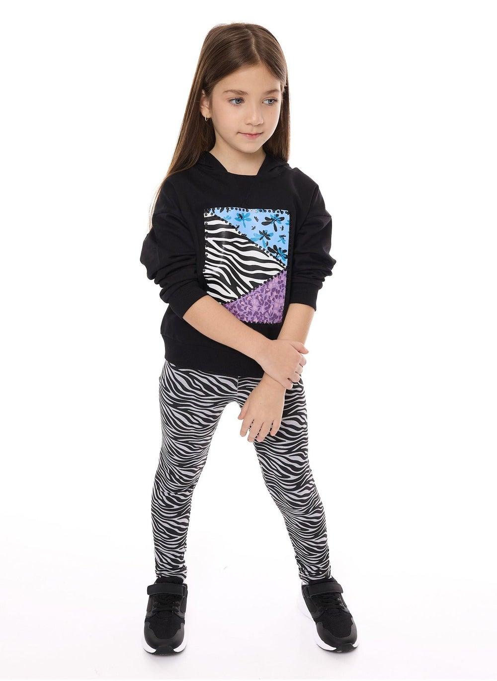 Girls 2pc Hoodie & Leggings Set - Image 1