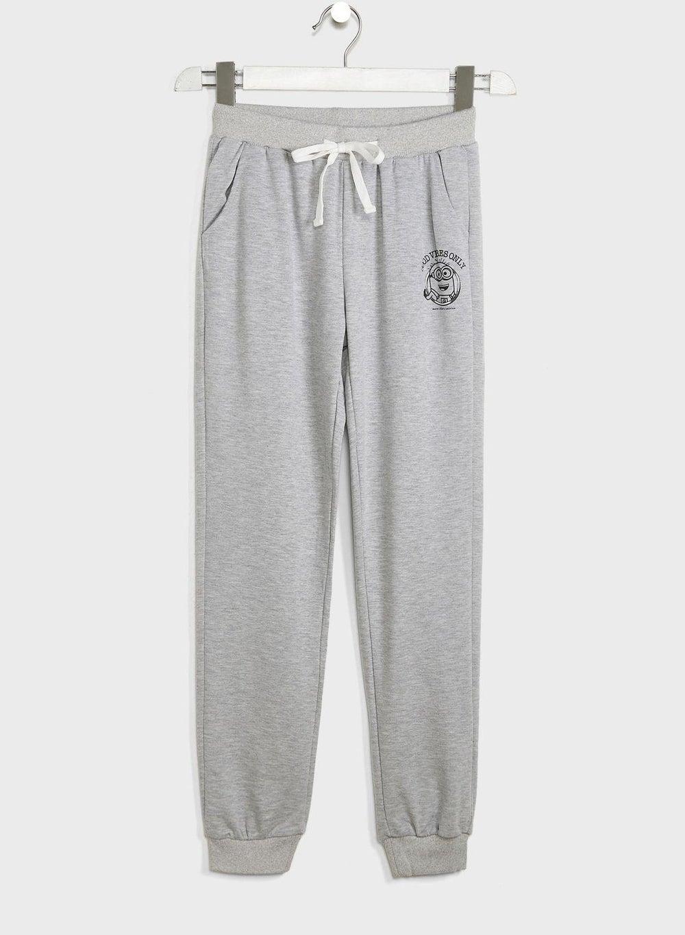 Youth Minions Soft Cotton Sweatpants - Image 1