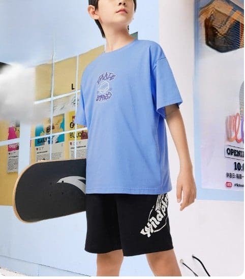 SoftCotton Kids Boys 100% Cotton Graphic Tee - Image 1
