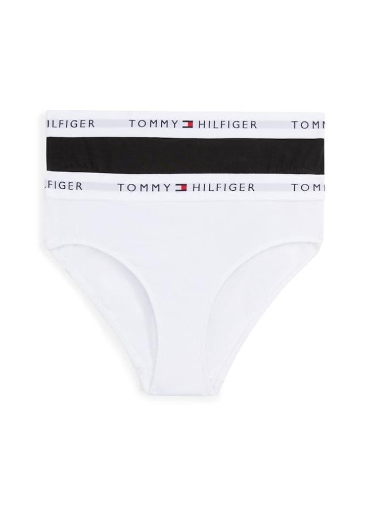 Kids 2 Pack Logo Band Bikini Bottoms - Image 1