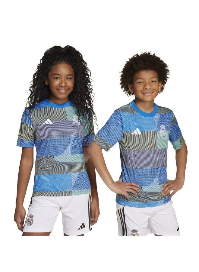 Real Madrid 25/26 Kids Pre-Match Jersey - Image 1