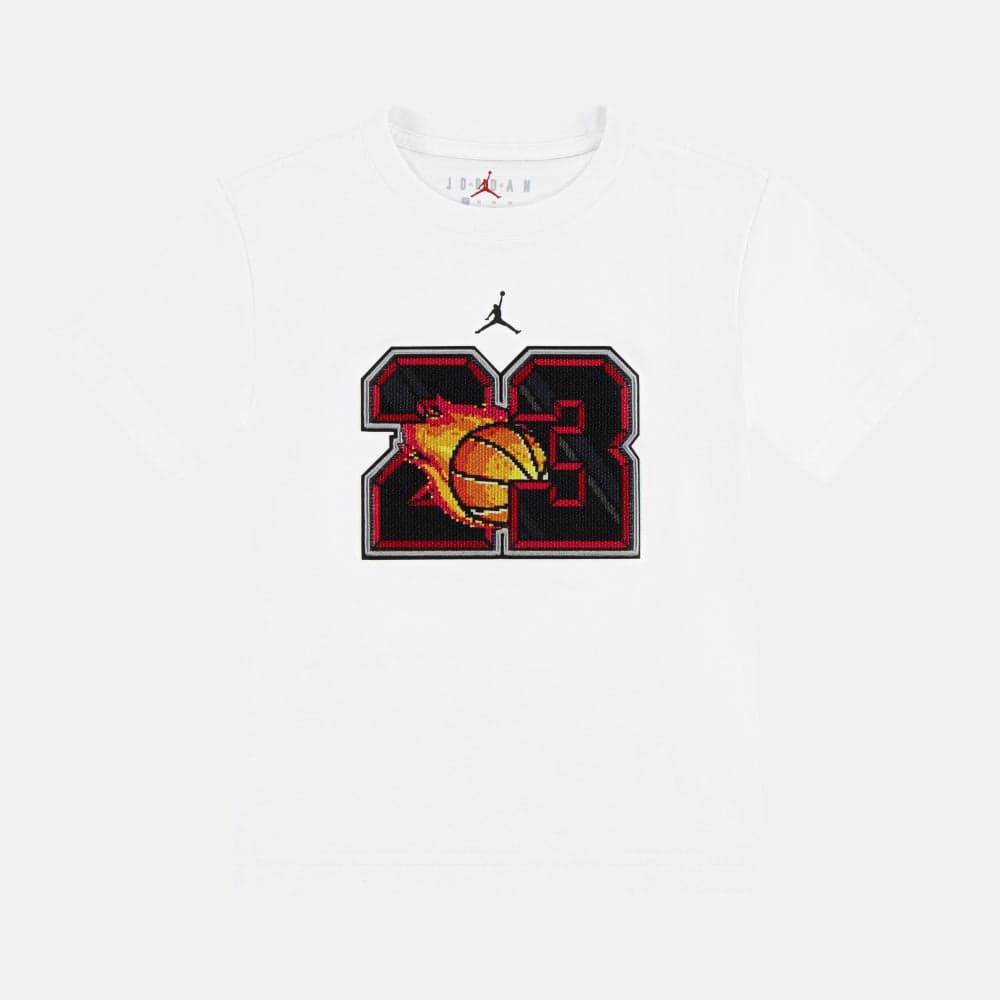 Kids' Air 23 Flame Graphic T-Shirt - Image 1