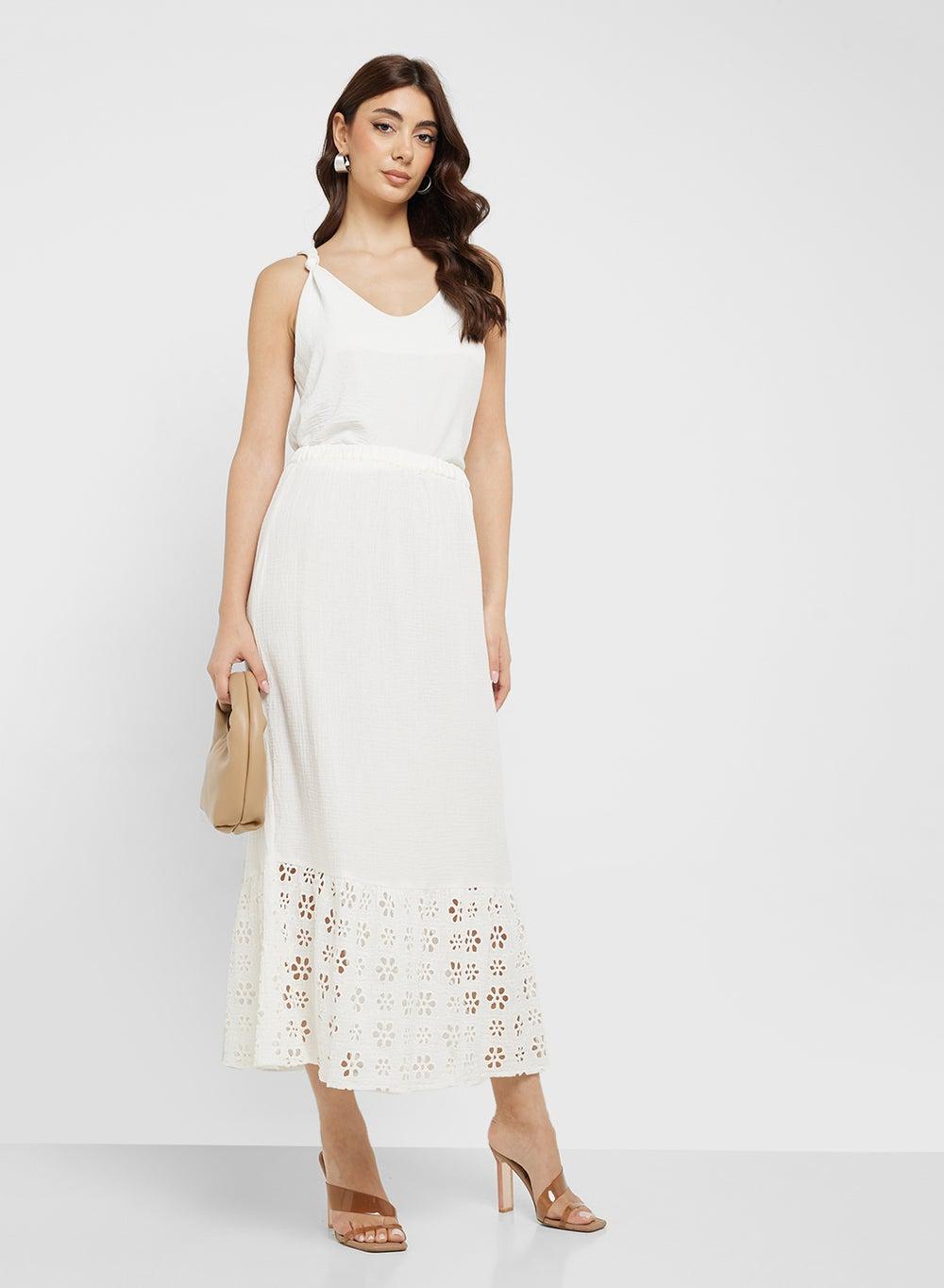 VMNATALI High-Waist Ankle Maxi Skirt - Image 1