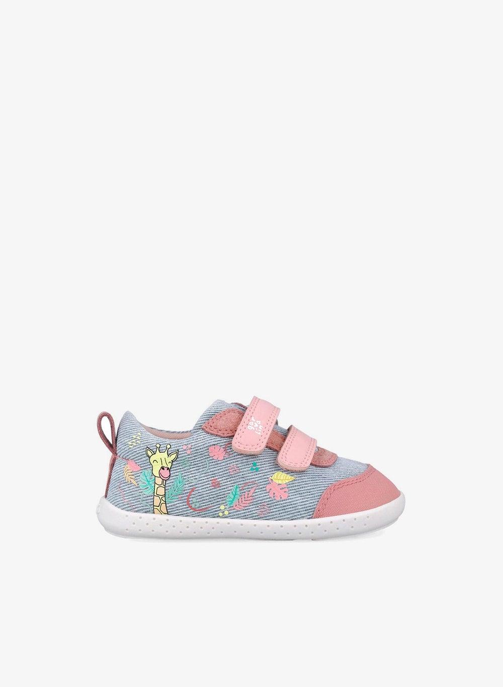 Garvalin Baby Girls First Step Barefoot Sneakers - Image 1