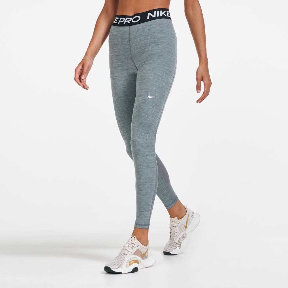Women's Pro Mid-Rise Mesh Panel Dri-FIT Leggings - Image 1